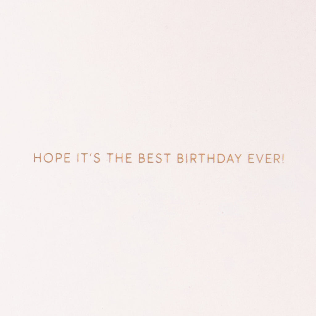 Signature Birthday Card (Best Birthday Ever)