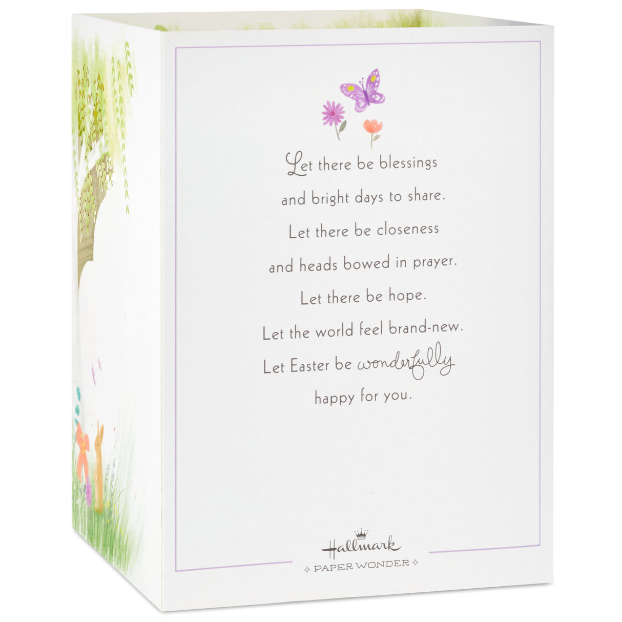 Paper Wonder Displayable Pop Up Easter Card (Blessings to You Church)