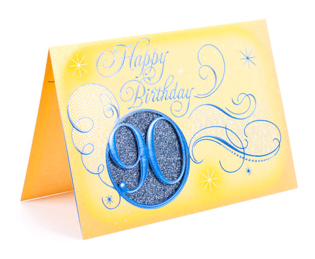 90th Birthday Card