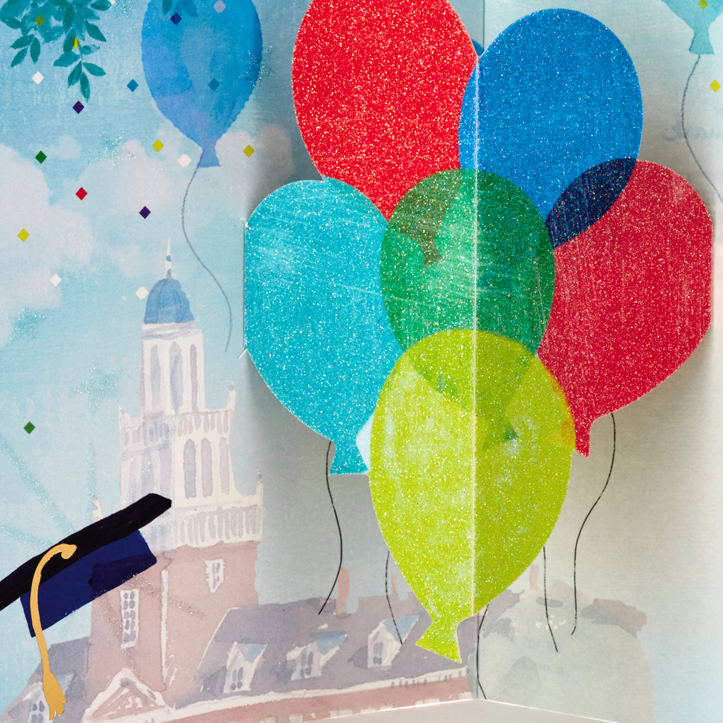 Paper Wonder Pop Up Graduation Card (A Time to Celebrate)