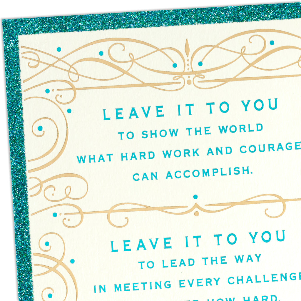Graduation Card (Leave It To You)