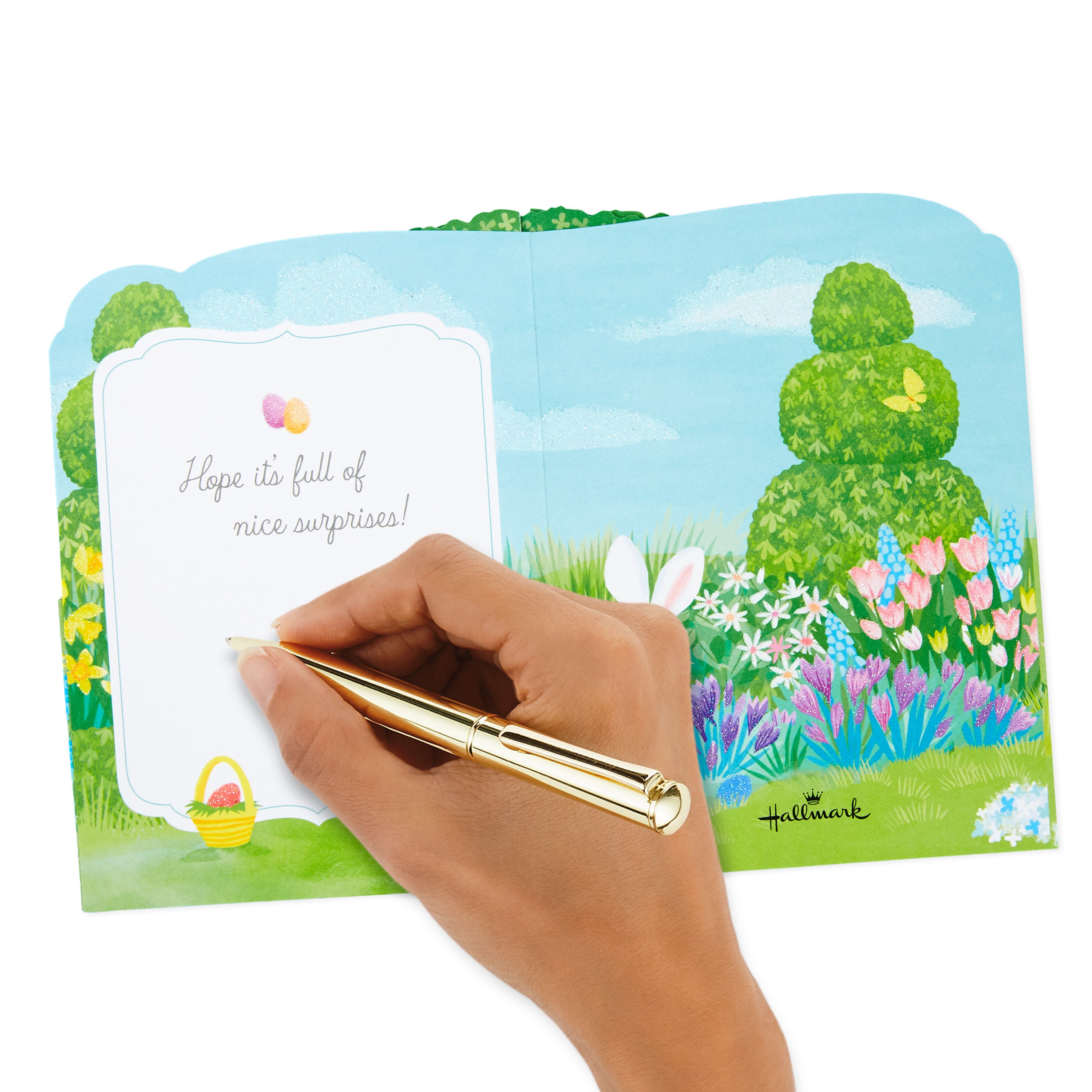 Paper Wonder Displayable Pop Up Easter Card (Easter Bunnies)