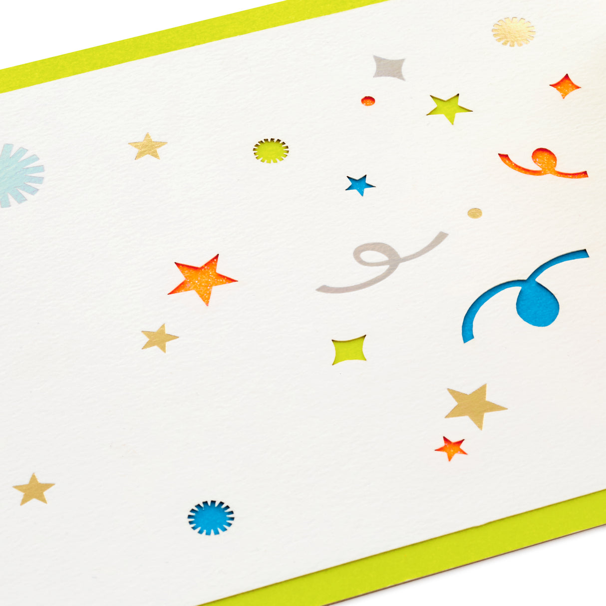 Signature Paper Wonder Pop Up Congratulations Card or Birthday Card (Celebrate)