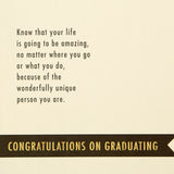 High School Graduation Card (Your Life Is Going to Be Amazing)