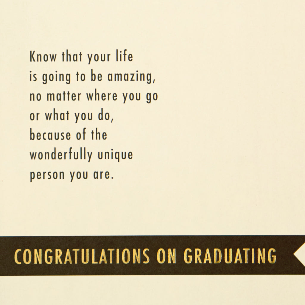 High School Graduation Card (Your Life Is Going to Be Amazing)