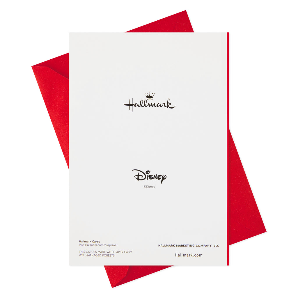 Pack of Disney Christmas Cards, Jolly Joyful Mickey Mouse (10 Cards with Envelopes)