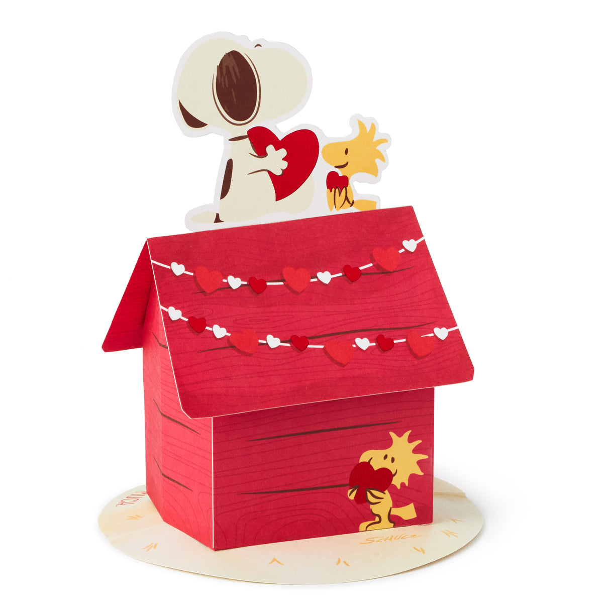 Paper Wonder Peanuts Pop Up Valentines Day Card (Snoopy and Woodstock)