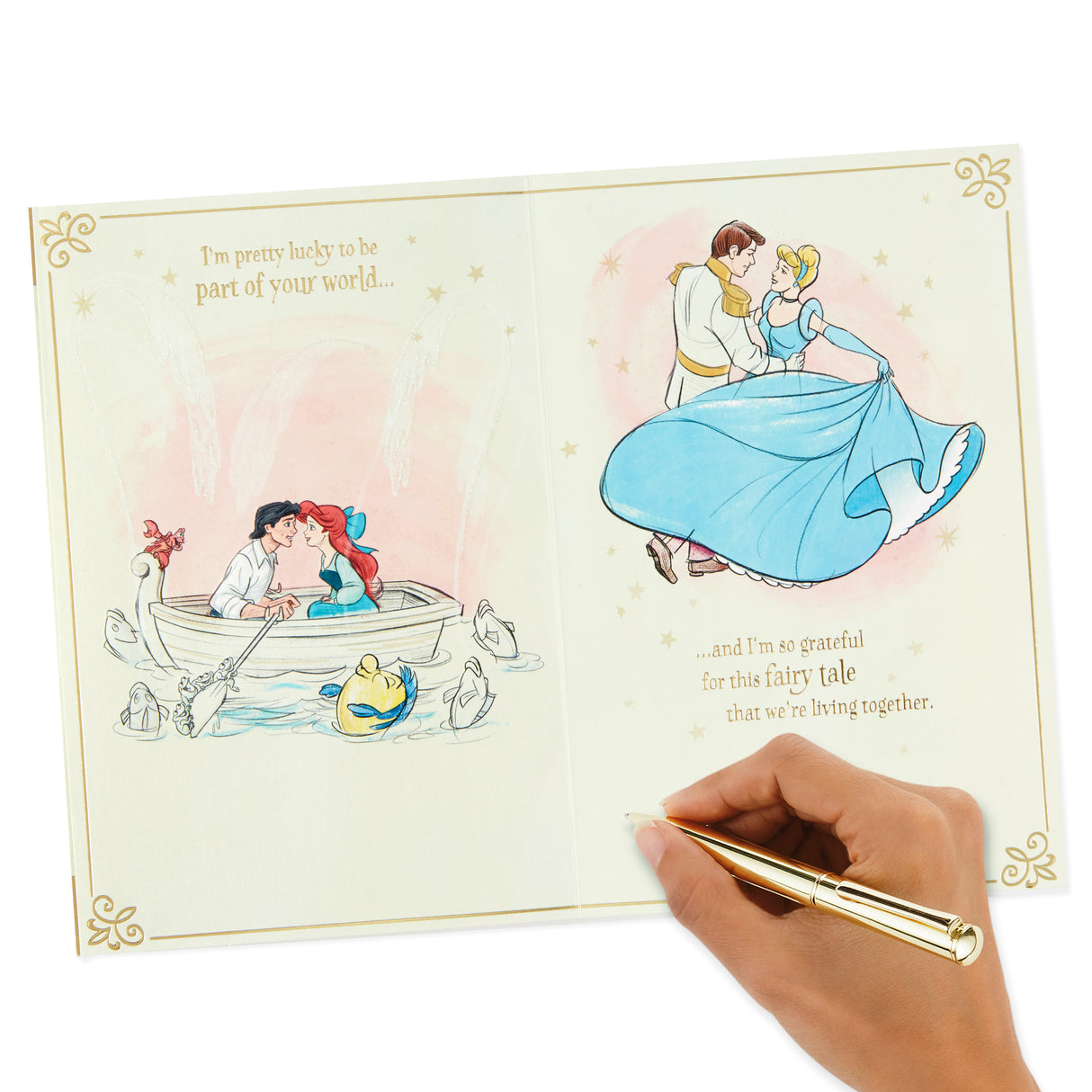 Disney Anniversary Card, Love Card (Our Fairy Tale)