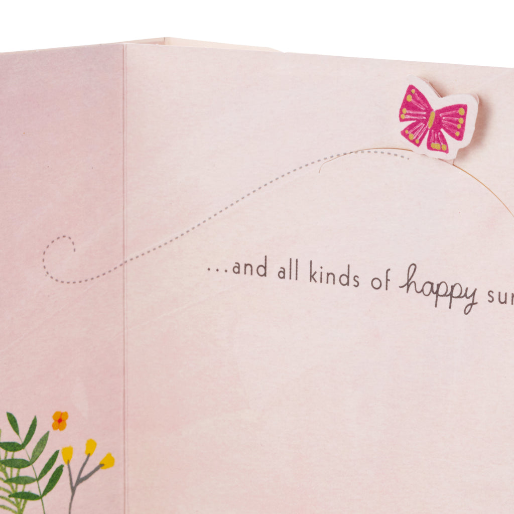 Paper Wonder Paper Craft Birthday Card (Happy Surprises)