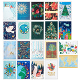 UNICEF Boxed Christmas Cards Assortment, 20 Designs (20 Cards and 21 Envelopes)