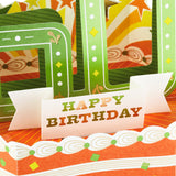 Paper Wonder 60th Birthday Pop Up Card (New Year of You)