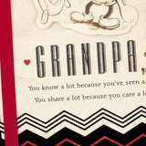 Father's Day Card for Grandpa (Mickey Mouse, World of Love and Experience)