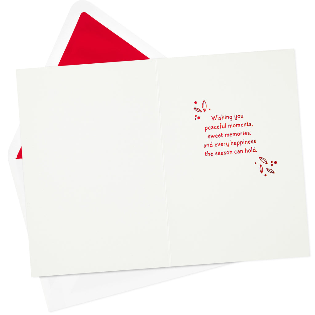 Signature Wood Christmas Card (Very Merry Christmas)