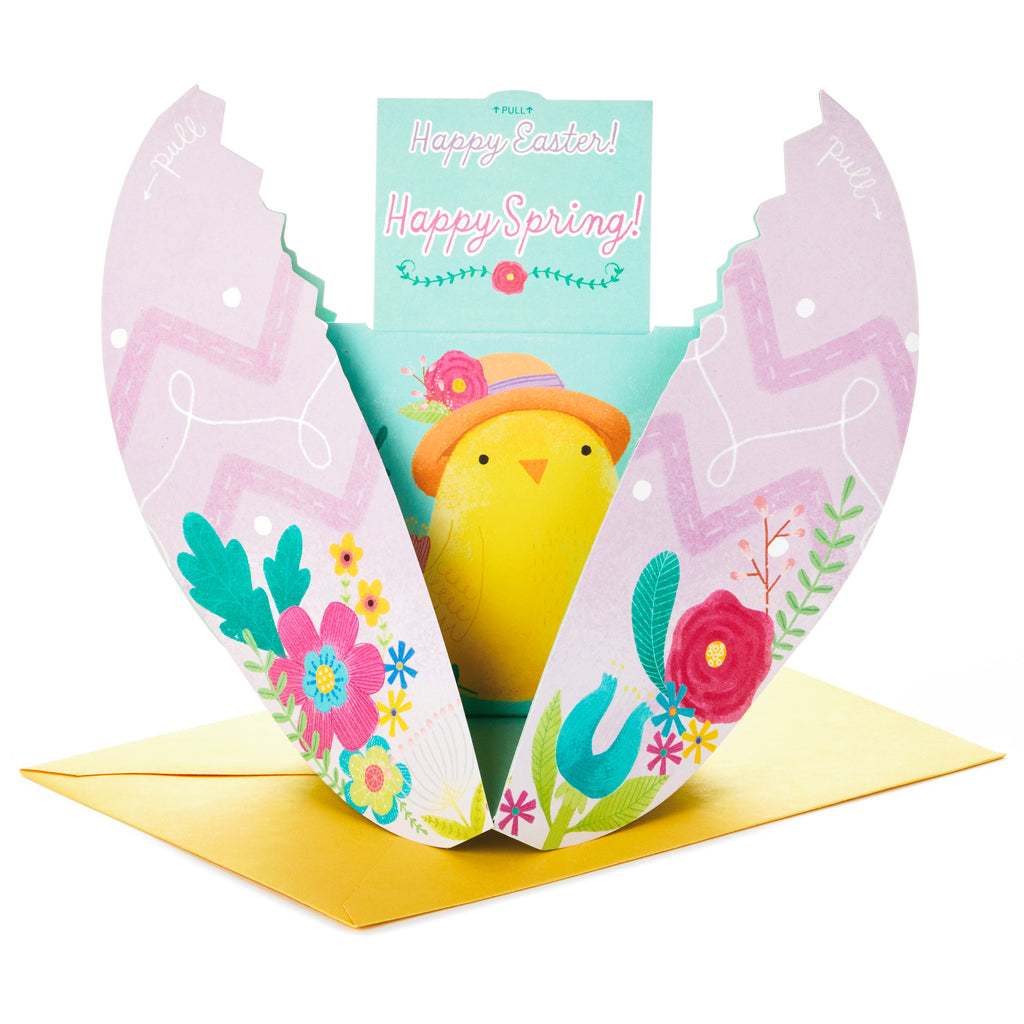 Musical Pop Up Easter Card (Easter Egg, Plays Ode to Joy)