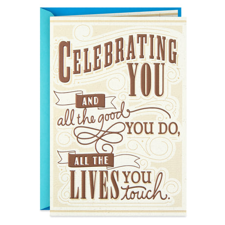 Father's Day Card for Dad, Stepdad, Grandpa, Husband (Celebrating You)