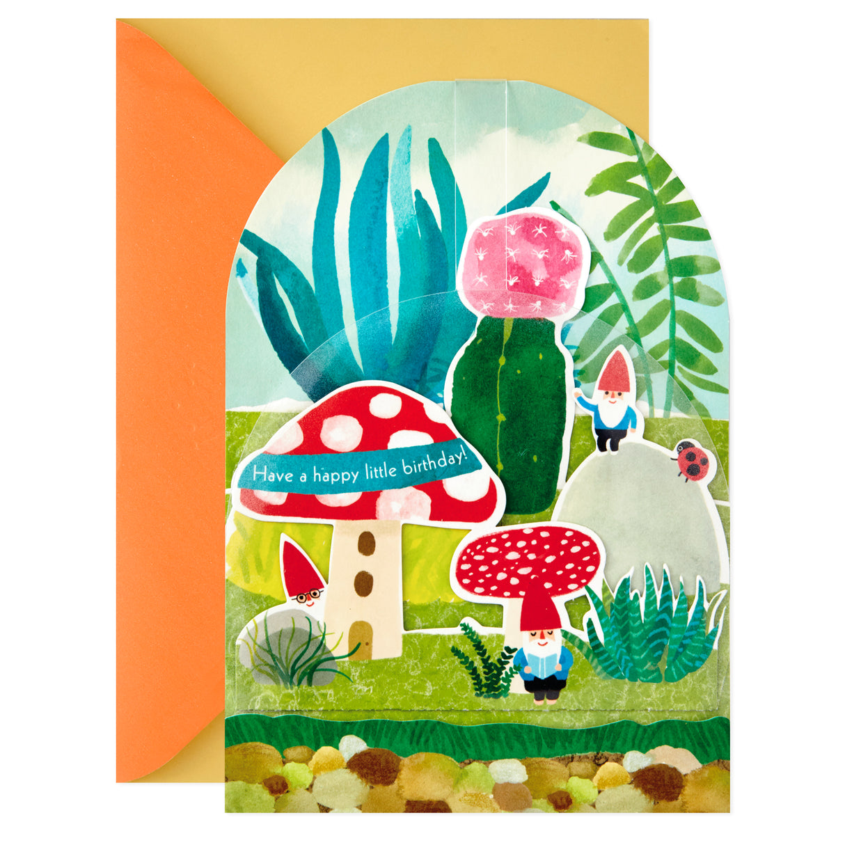  Paper Wonder Displayable Pop Up Birthday Card (Gnomes)