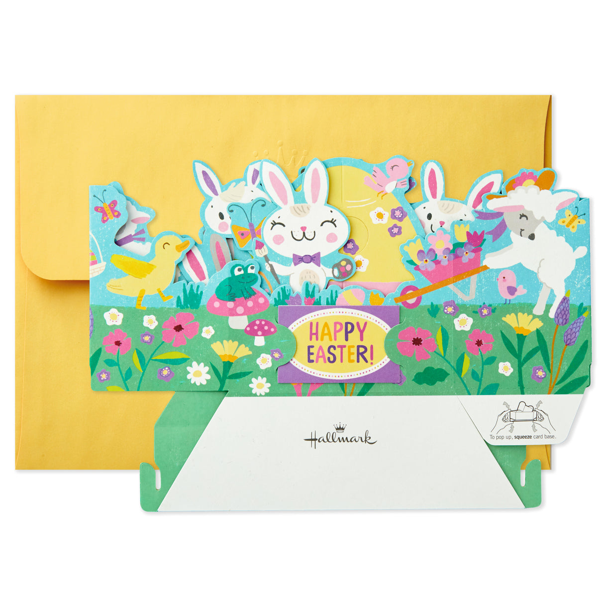 Paper Wonder Pop Up Easter Card (Displayable Woodland Creatures)