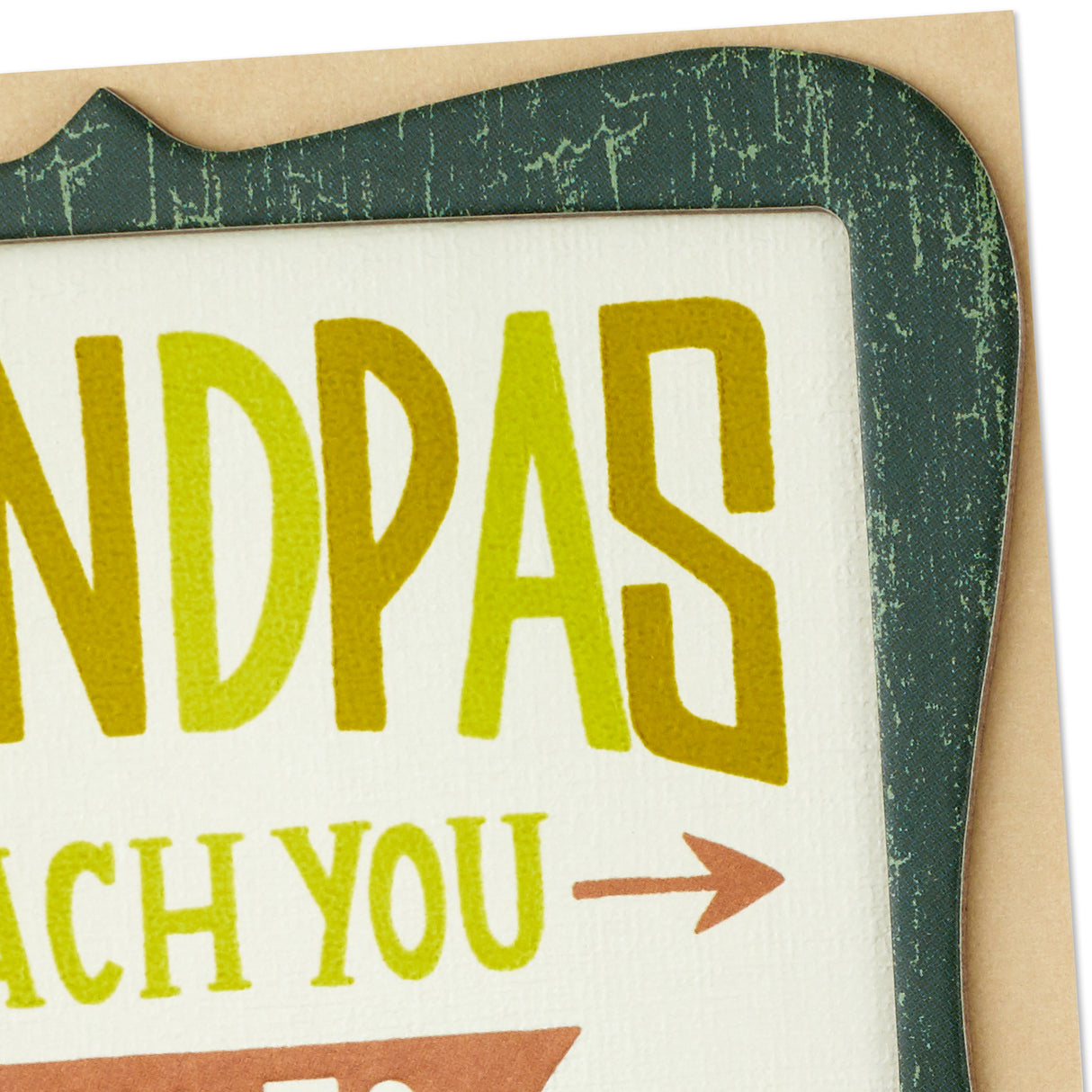 Hallmark Fathers Day Card for Grandpa (Grandpas Teach You)