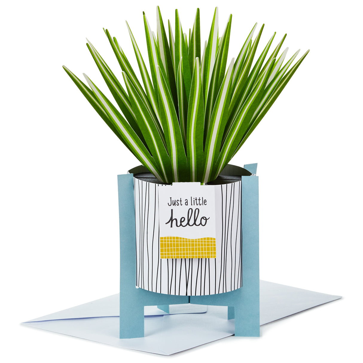 Paper Wonder All Occasion Pop Up Card (Potted Spider Plant)