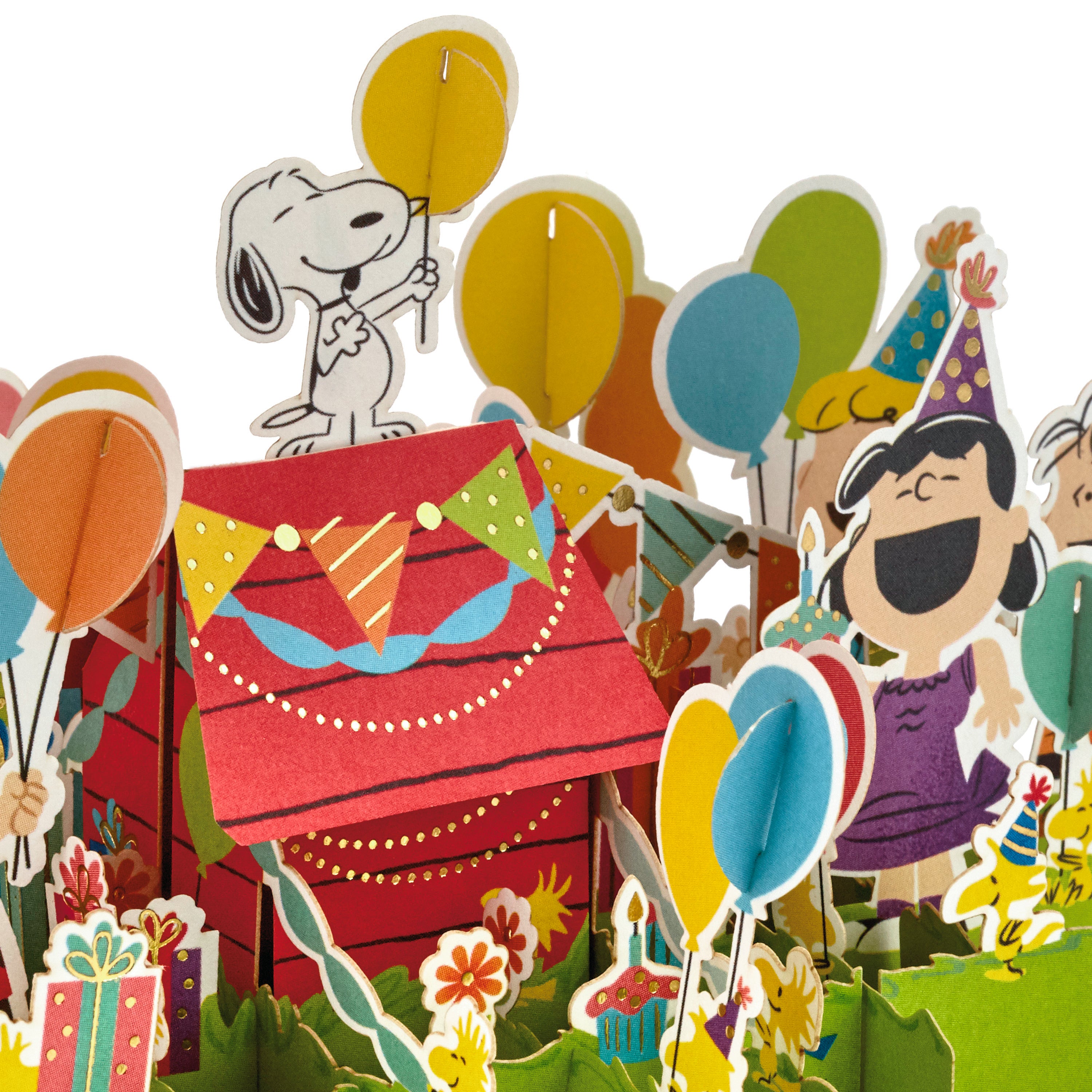 Signature Paper Wonder Peanuts Pop Up Birthday Card (Celebrate)