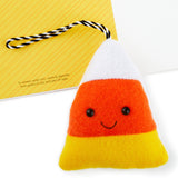  Signature Halloween Card for Kids (Removable Plush Candy Corn)