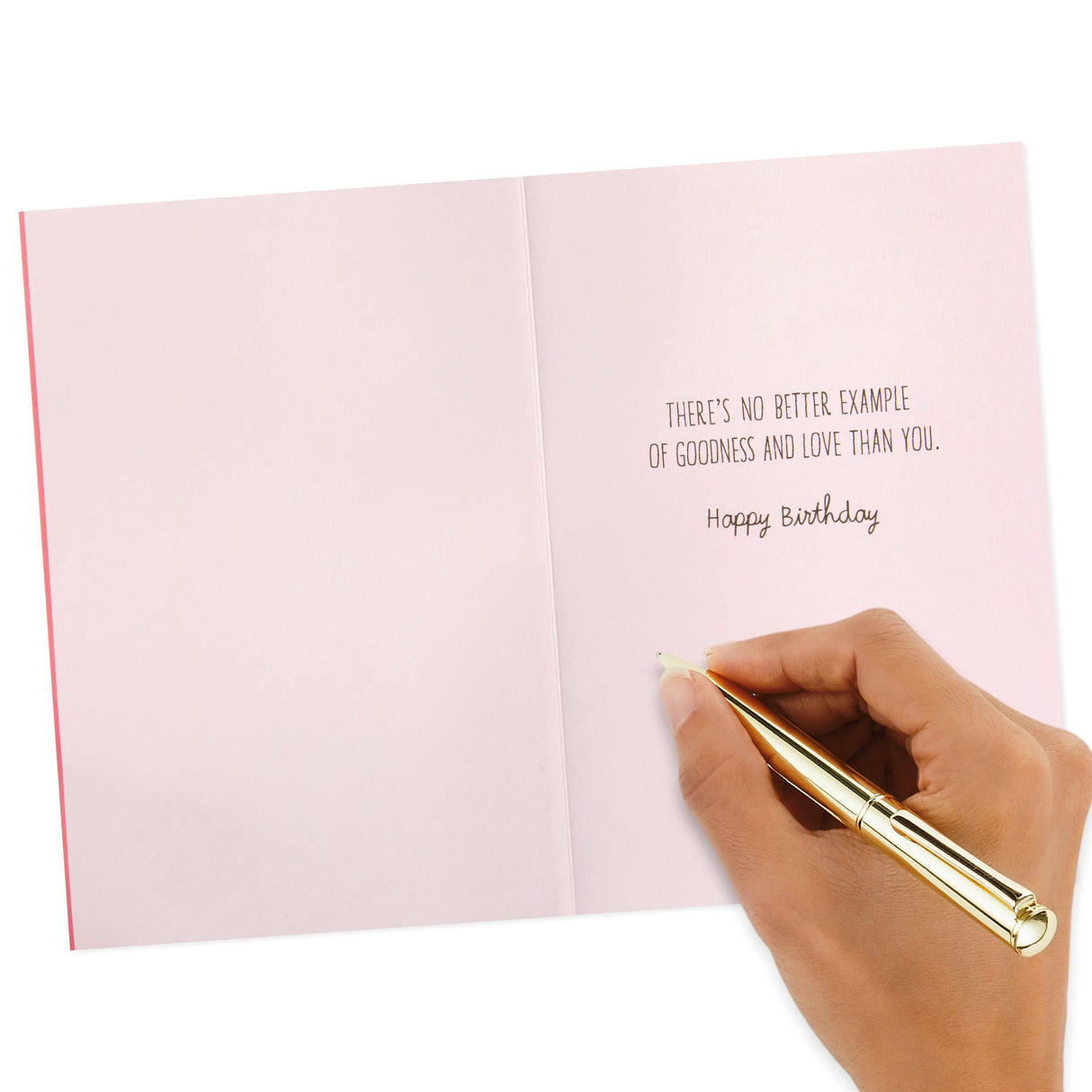 Signature Birthday Card (Scattered Flowers)