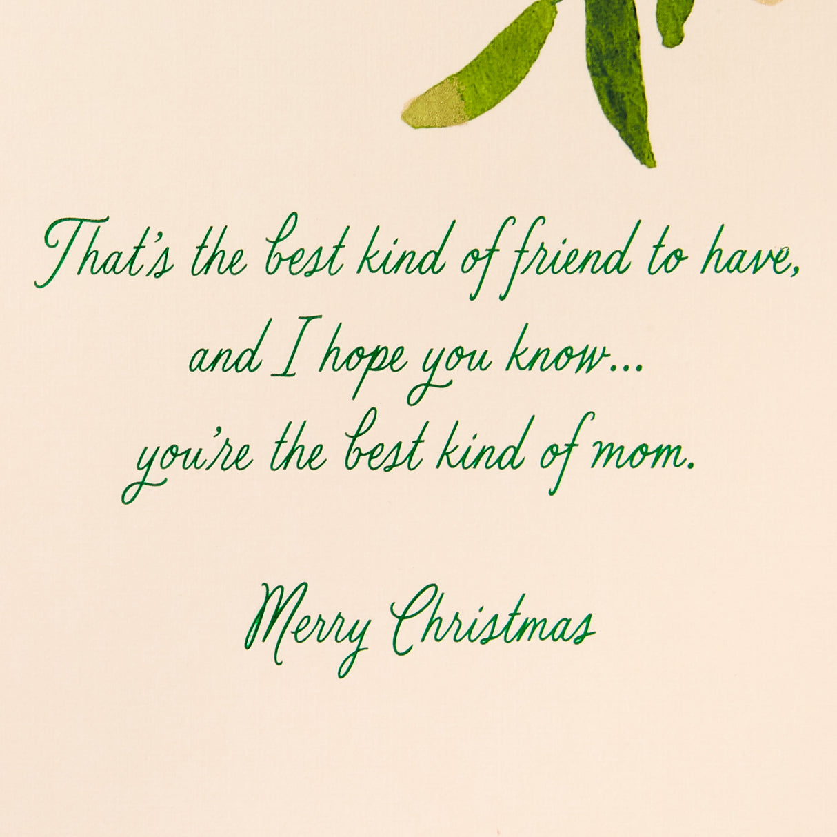 Christmas Card for Mom (Merry and Bright)