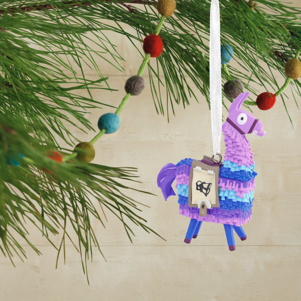 Fortnite Loot Llama Christmas Ornament