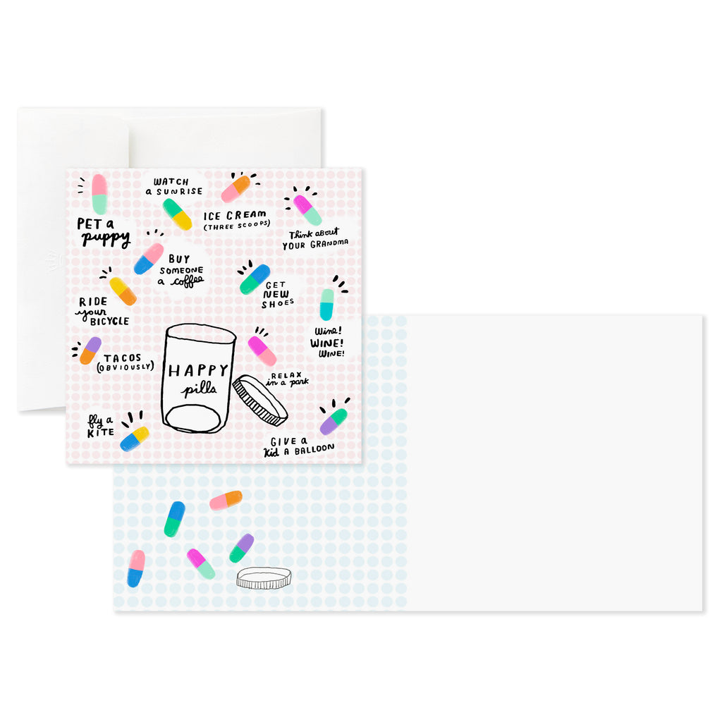 Good Mail Blank Cards Assortment (5 Cards with Envelopes for Congratulations, Thinking of You, Thank You, and More)
