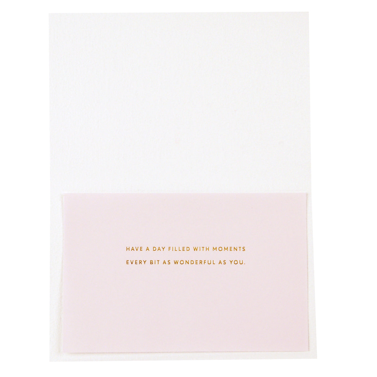 Signature Mother's Day Card (Cut Paper Flowers Have a Wonderful Day)