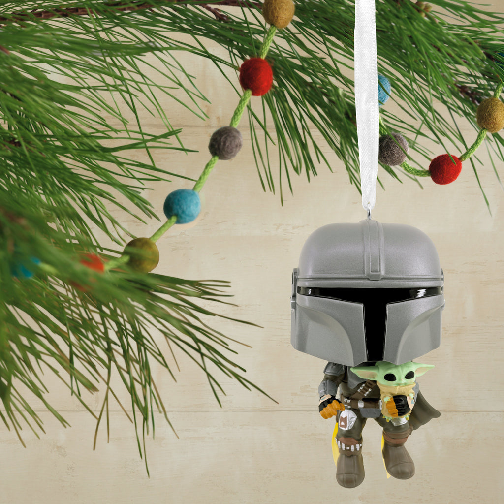 Star Wars The Mandalorian With The Child Funko POP! Christmas Ornament