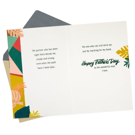 Hallmark Fathers Day Card for Husband or Boyfriend (Man I Love)