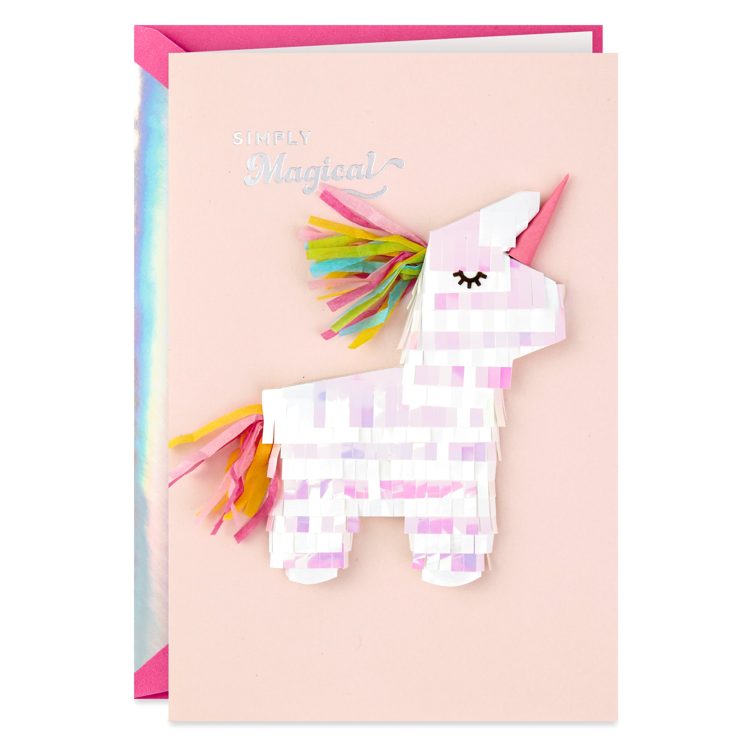 Signature Birthday Card (Magical Unicorn)