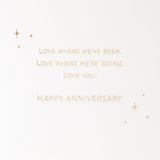 Hallmark Signature Wood Anniversary Card (Where We've Been, Where We're Going)