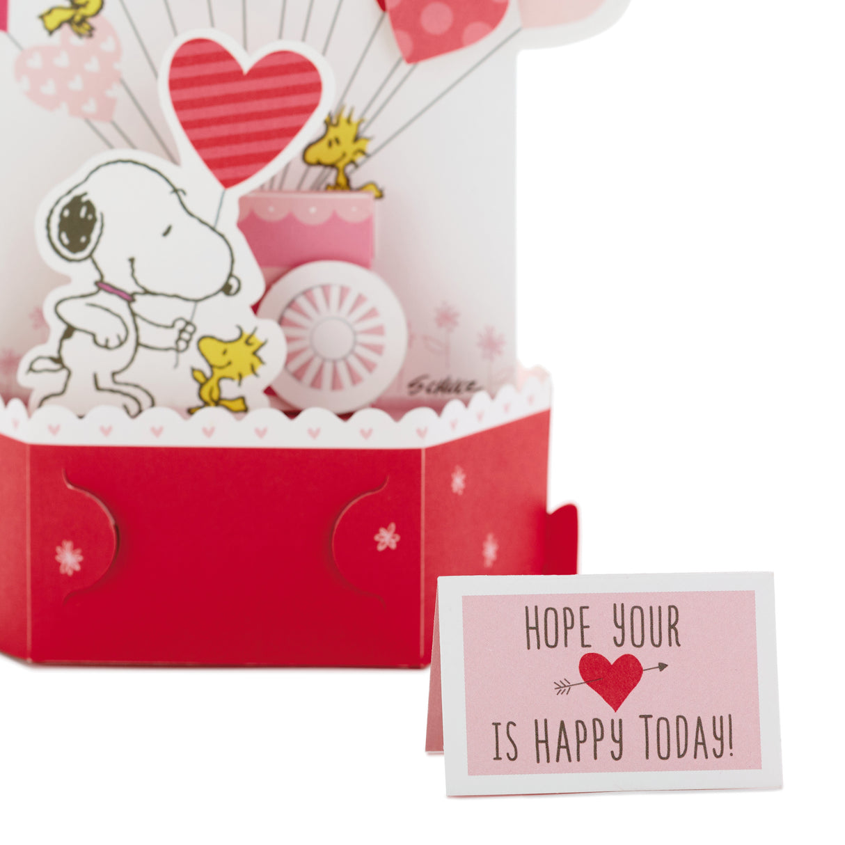 Paper Wonder Musical Peanuts Pop Up Valentines Day Card (Plays Linus and Lucy)