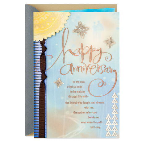 Anniversary Card for Husband or Boyfriend (Man I Love)