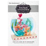 Paper Wonder Displayable Pop Up Anniversary Card (Goldfish)