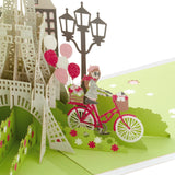 Signature Paper Wonder Pop Up Birthday Card (Paris, Trés Happy)