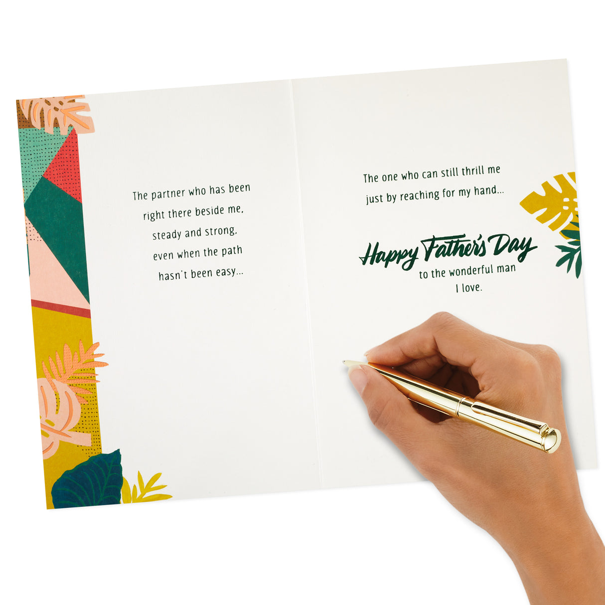 Hallmark Fathers Day Card for Husband or Boyfriend (Man I Love)