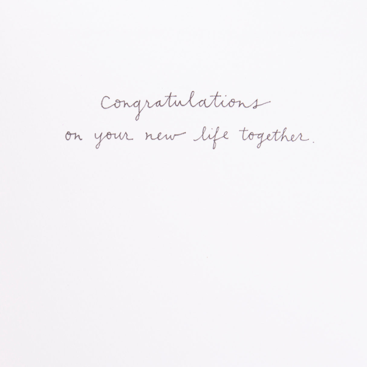 Signature Wedding Card (Mr. and Mrs.)