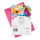 Pop Up Mother's Day Card with Song for Mom (Pot of Butterflies, Plays Happy by Pharrell Williams)