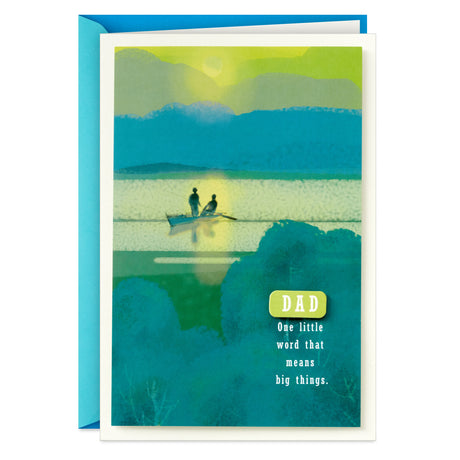 Hallmark Fathers Day Card for Dad from Son or Daughter (Love That Always Comes Through)