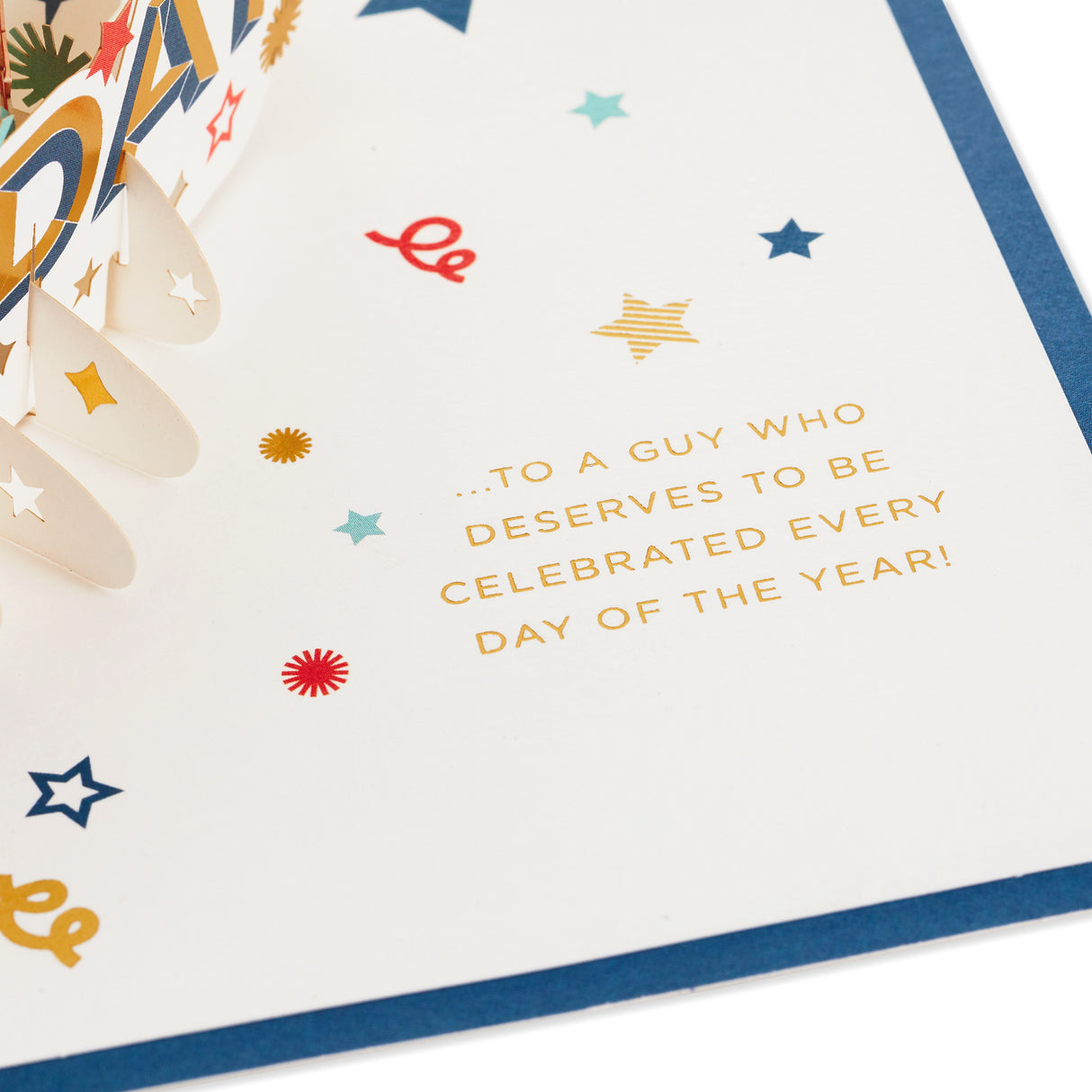 Signature Paper Wonder Pop Up Father's Day Card (Celebrating You)