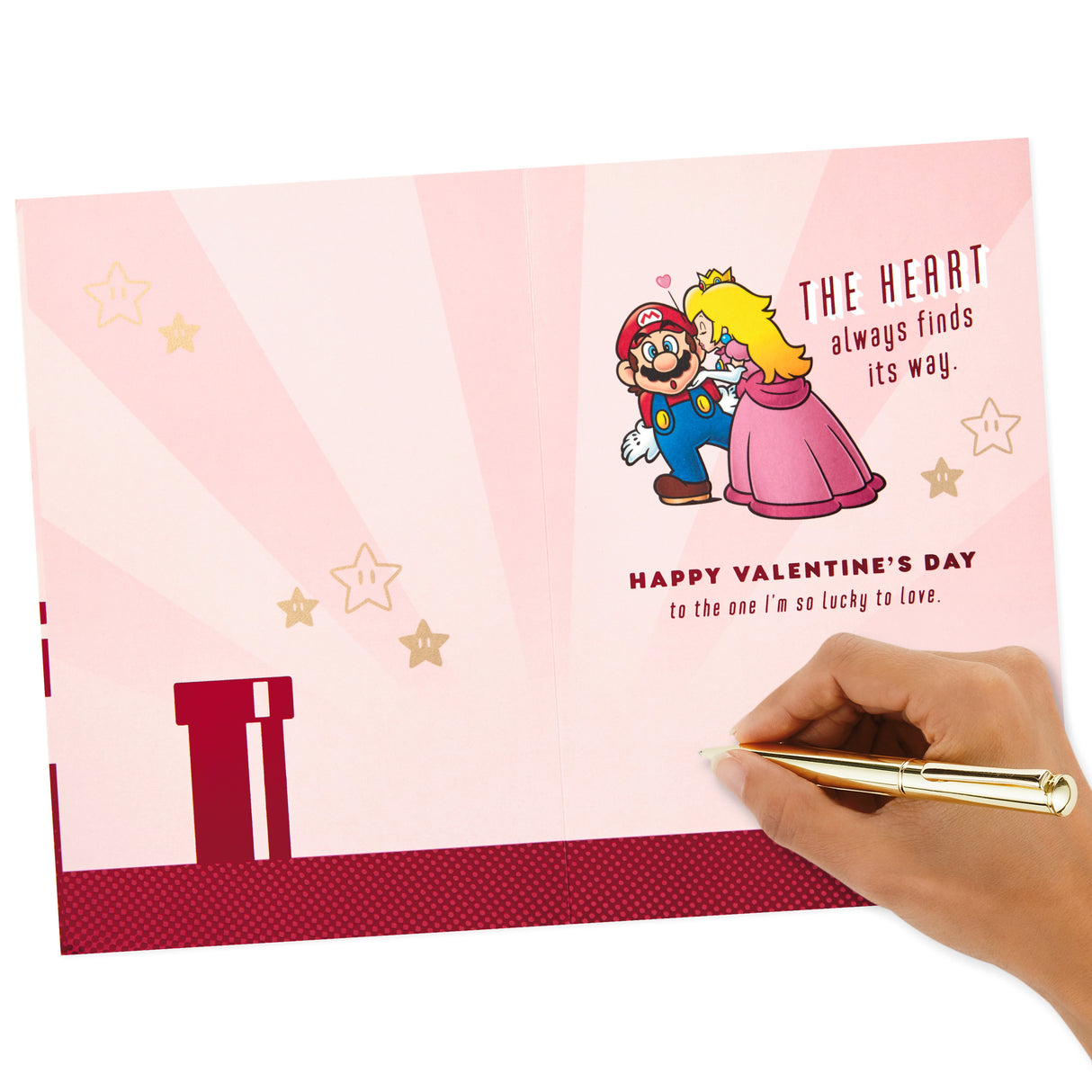 Nintendo Super Mario Valentine's Day Card for Significant Other