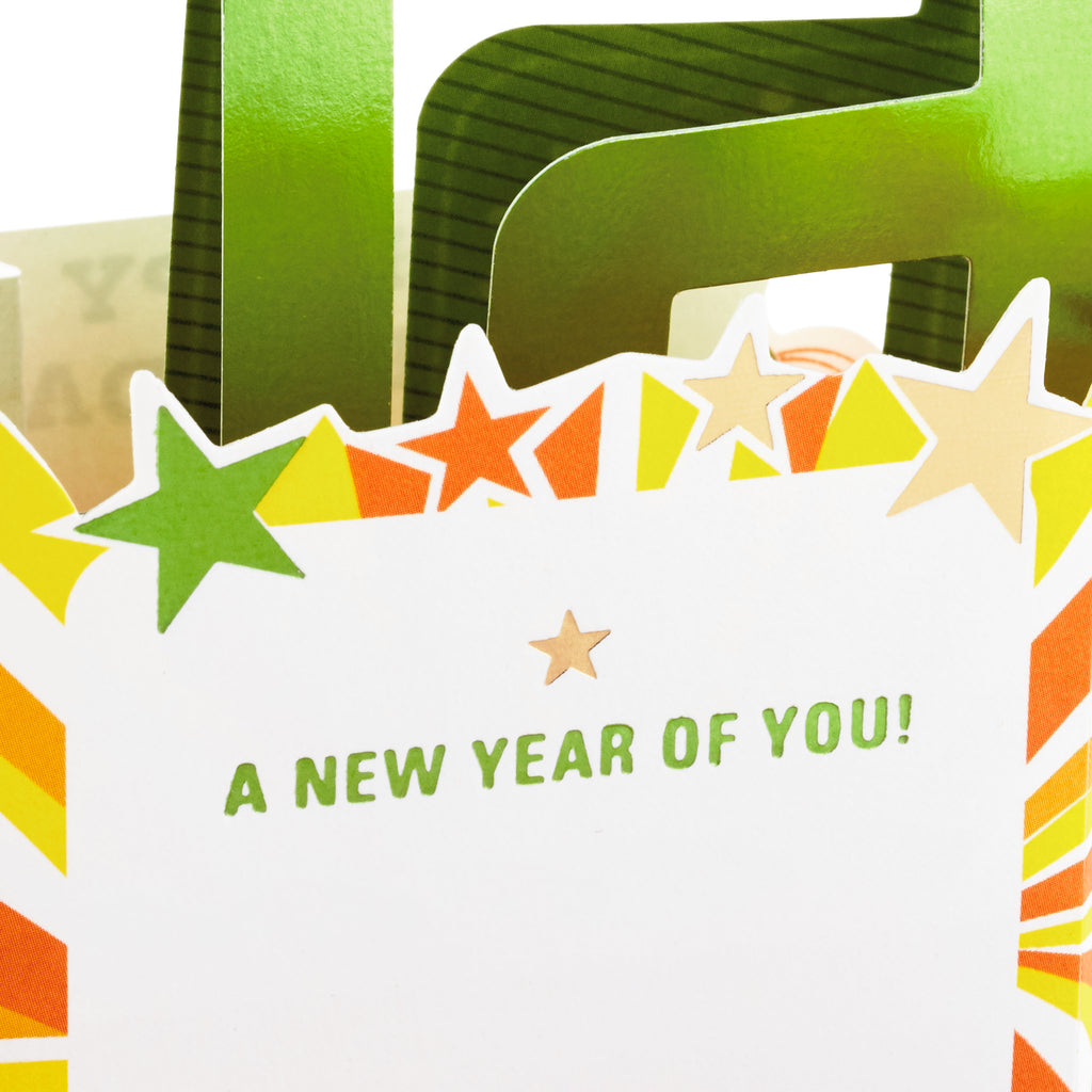 Paper Wonder 60th Birthday Pop Up Card (New Year of You)