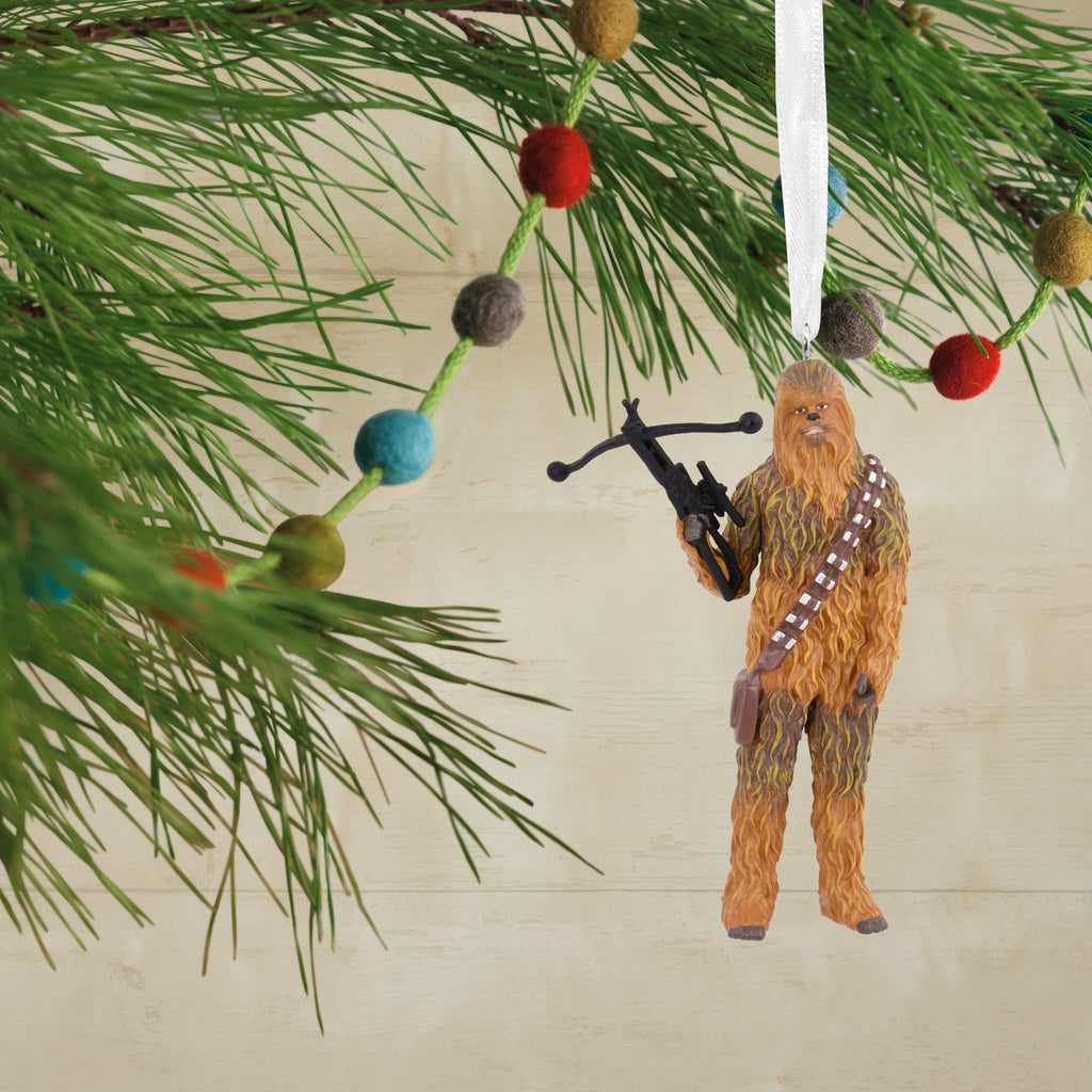Star Wars Chewbacca With Bowcaster Christmas Ornament