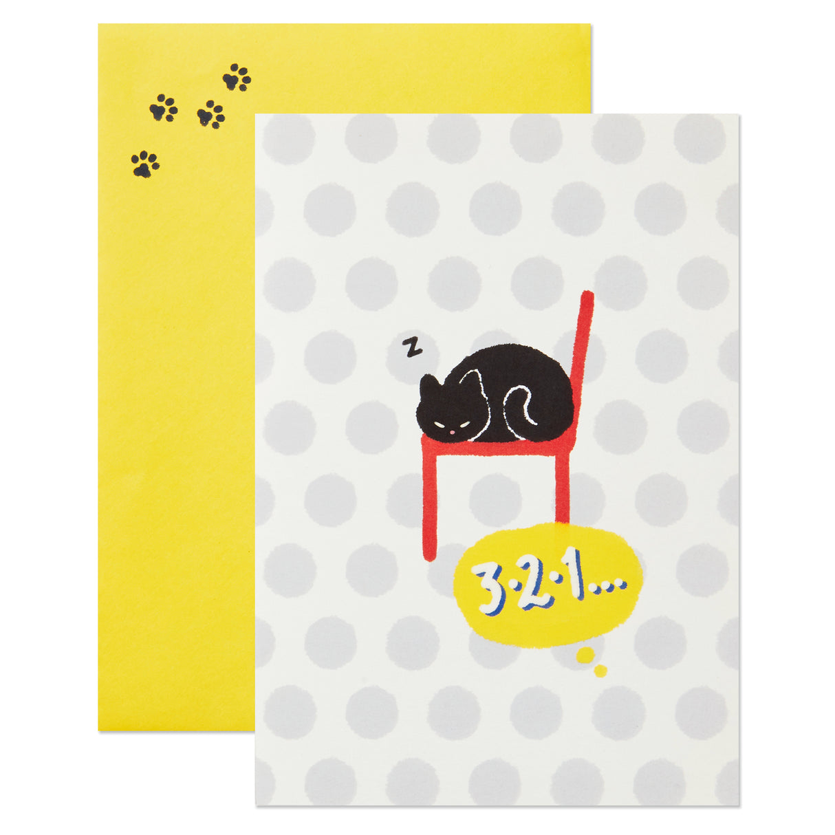 Pop Up Birthday Card (Surprised Cat)