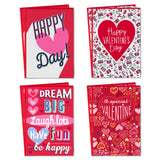 Valentines Day Cards Assortment for Kids, Be Happy (8 Valentine's Day Cards with Envelopes)