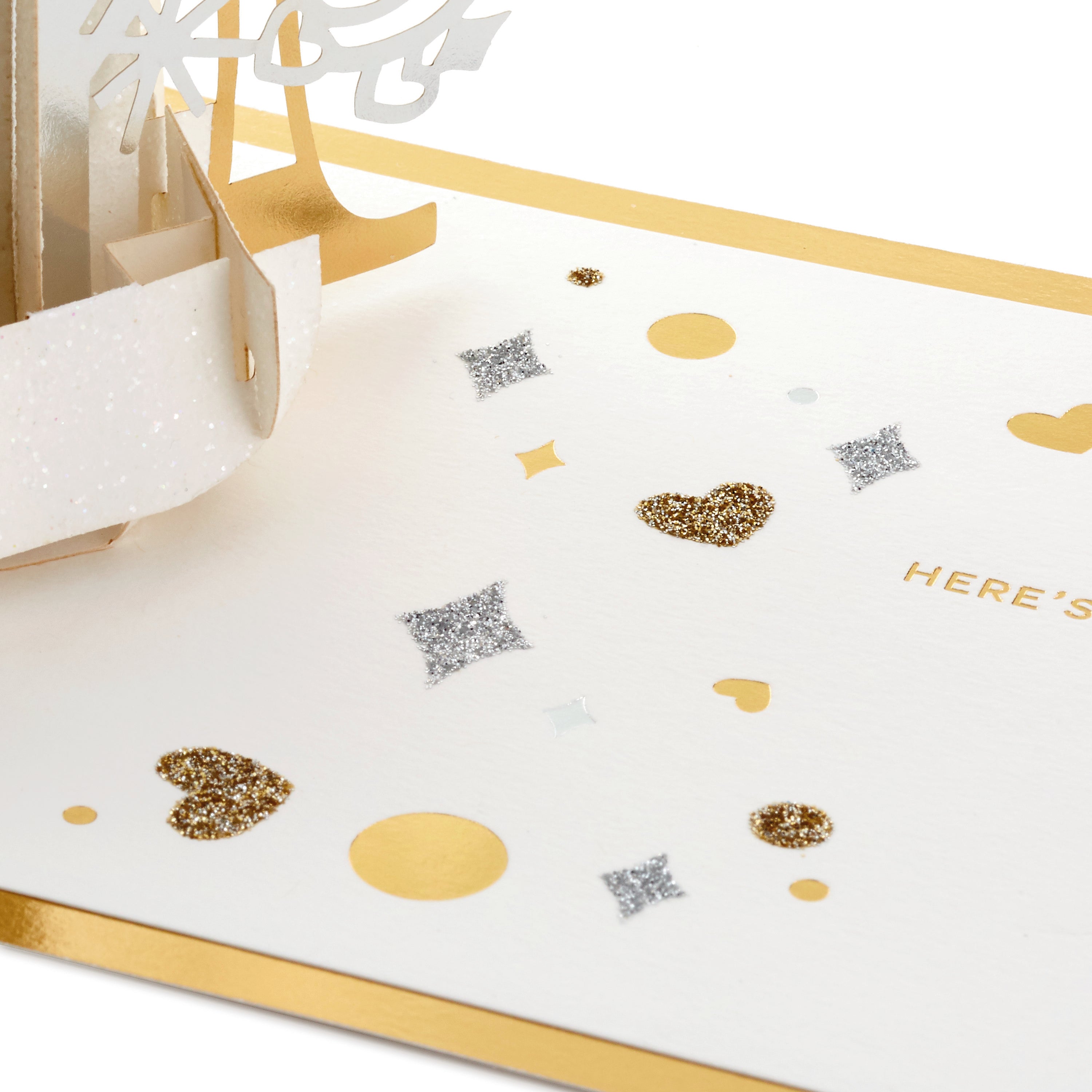 Signature Paper Wonder Pop Up Anniversary Card (Pop the Champagne)