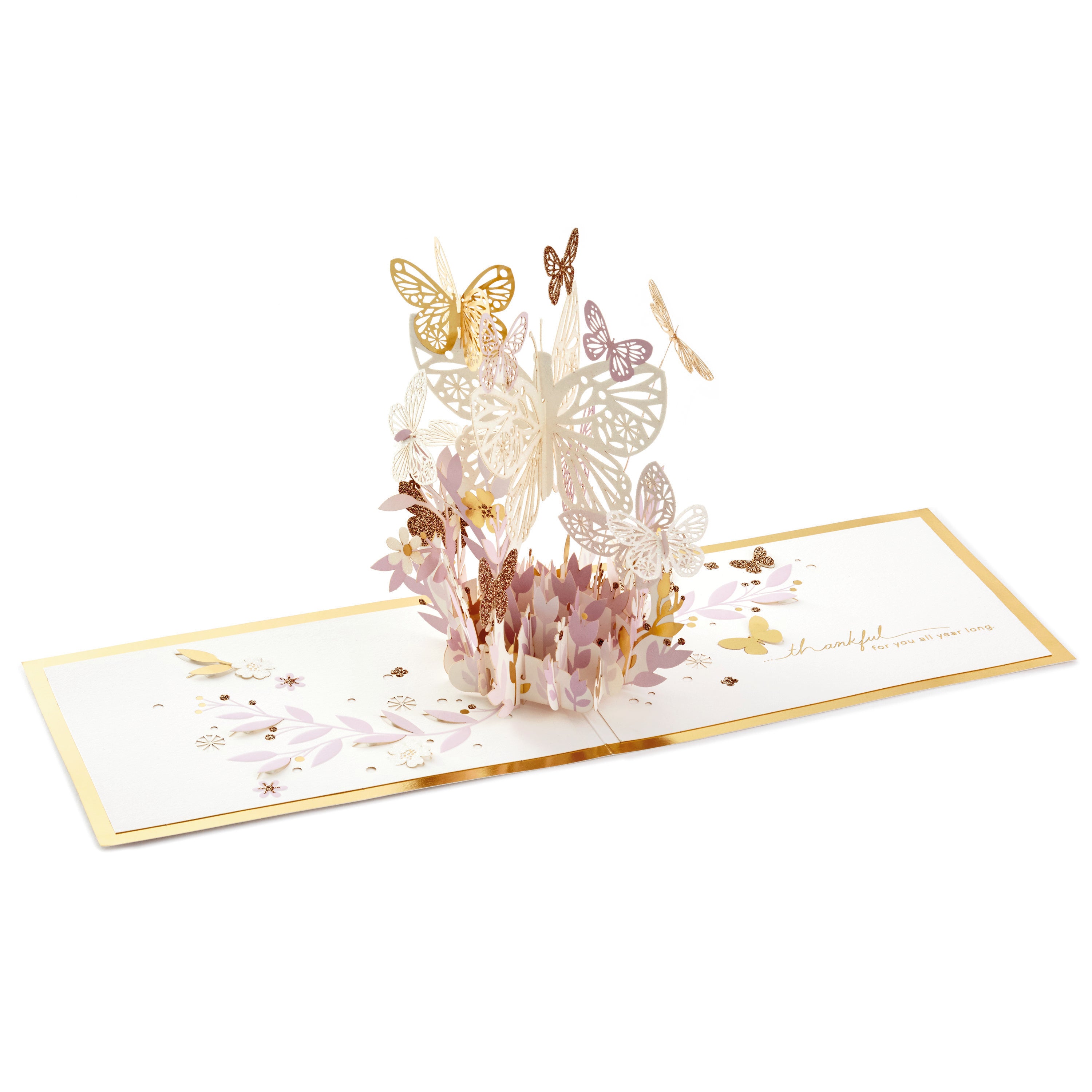Signature Paper Wonder Pop Up Card, Thankful for You (Thinking of You Card or Birthday Card)